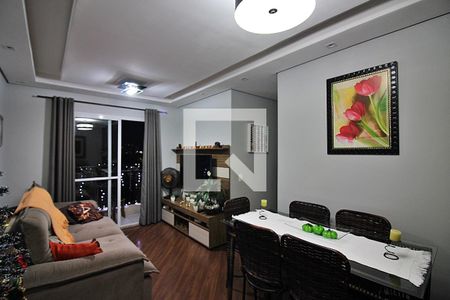 Sala  de apartamento à venda com 3 quartos, 65m² em Nova Petrópolis, São Bernardo do Campo