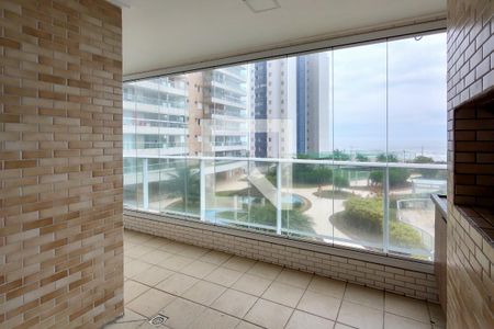Sacada de apartamento para alugar com 3 quartos, 91m² em Mirim, Praia Grande
