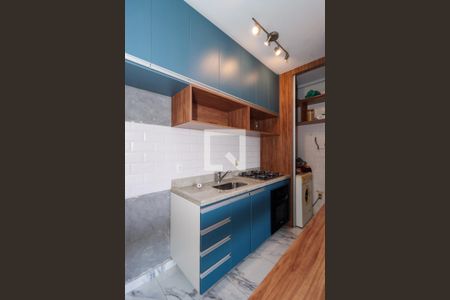 Cozinha de apartamento para alugar com 1 quarto, 37m² em Vila Suzana, São Paulo