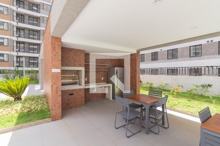 Área comum - Churrasqueira de apartamento para alugar com 1 quarto, 44m² em Butantã, São Paulo