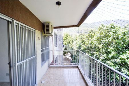 Varanda da Sala de apartamento para alugar com 2 quartos, 65m² em Tijuca, Rio de Janeiro