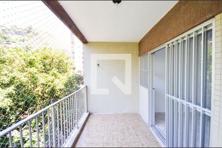 Varanda da Sala de apartamento para alugar com 2 quartos, 65m² em Tijuca, Rio de Janeiro
