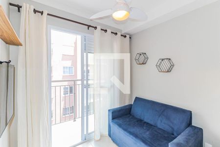 Sala de apartamento para alugar com 1 quarto, 29m² em Jardim Caravelas, São Paulo