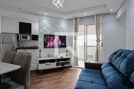 Sala de apartamento para alugar com 2 quartos, 47m² em Vila Bela Vista (zona Norte), São Paulo