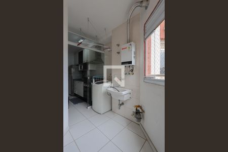 Varanda/Área de serviço de apartamento para alugar com 2 quartos, 47m² em Vila Bela Vista (zona Norte), São Paulo