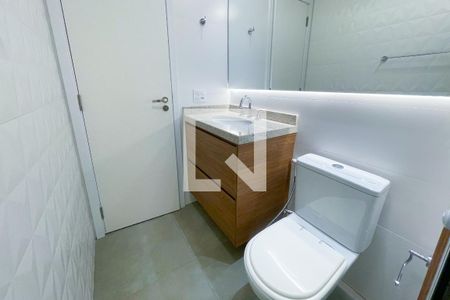 Studio para alugar com 33m², 1 quarto e sem vaga Studio para alugar com 33m², 1 quarto e sem vagaBanheiro