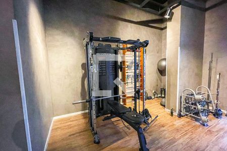 Studio para alugar com 33m², 1 quarto e sem vaga Studio para alugar com 33m², 1 quarto e sem vagaÁrea comum - Academia