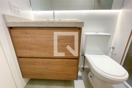 Studio para alugar com 33m², 1 quarto e sem vaga Studio para alugar com 33m², 1 quarto e sem vagaBanheiro
