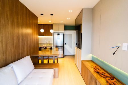 Sala de apartamento à venda com 2 quartos, 45m² em Santo Amaro, São Paulo