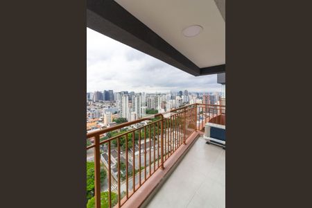 Varanda de apartamento à venda com 2 quartos, 45m² em Santo Amaro, São Paulo