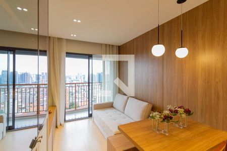 Sala de apartamento à venda com 2 quartos, 45m² em Santo Amaro, São Paulo