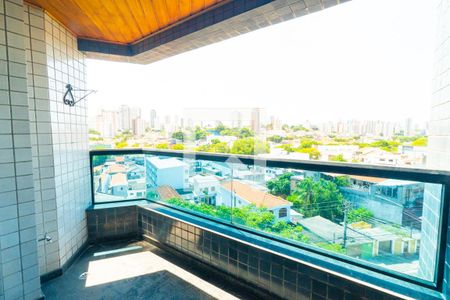 Sacada de apartamento à venda com 3 quartos, 90m² em Chácara Inglesa, São Paulo