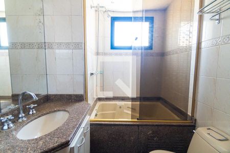 Banheiro da Suíte de apartamento à venda com 3 quartos, 90m² em Chácara Inglesa, São Paulo