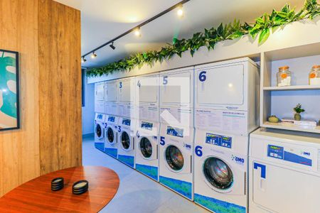 Studio à venda com 25m², 1 quarto e sem vaga Studio à venda com 25m², 1 quarto e sem vagaÁrea comum - Lavanderia