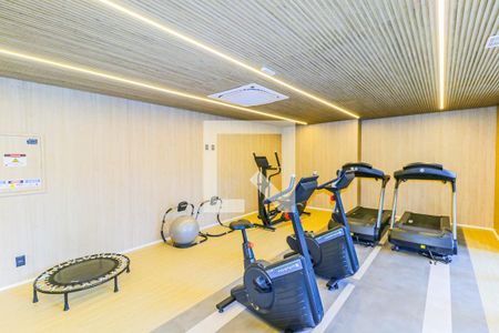 Studio à venda com 25m², 1 quarto e sem vaga Studio à venda com 25m², 1 quarto e sem vagaÁrea comum - Academia
