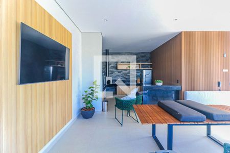 Studio à venda com 25m², 1 quarto e sem vaga Studio à venda com 25m², 1 quarto e sem vagaÁrea comum - Churrasqueira