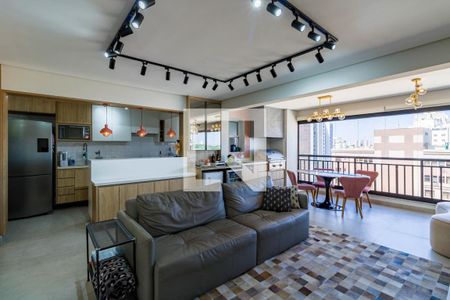 Sala de apartamento à venda com 2 quartos, 100m² em Morumbi, São Paulo