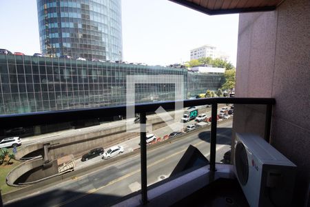 Varanda de apartamento à venda com 1 quarto, 42m² em Itaim Bibi, São Paulo