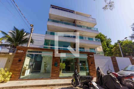 Fachada de apartamento para alugar com 1 quarto, 40m² em Recreio dos Bandeirantes, Rio de Janeiro