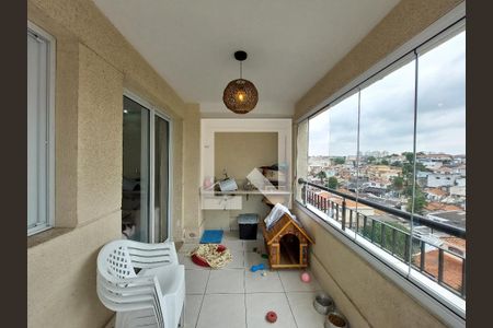 Apartamento à venda com 58m², 2 quartos e 1 vaga Apartamento à venda com 58m², 2 quartos e 1 vagaVaranda da Sala