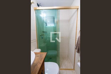 Apartamento à venda com 90m², 2 quartos e 2 vagasBanheiro Social Detalhe