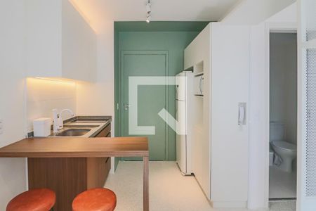Cozinha de apartamento à venda com 1 quarto, 25m² em Butantã, São Paulo