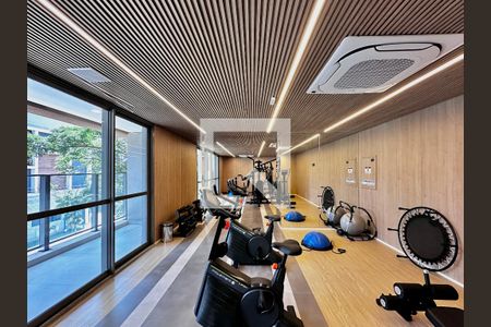 Studio para alugar com 25m², 0 quarto e sem vaga Studio para alugar com 25m², 0 quarto e sem vagaAcademia