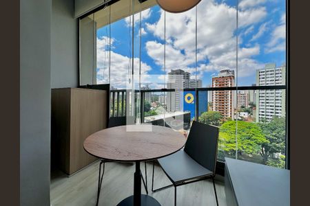 Studio para alugar com 25m², 0 quarto e sem vaga Studio para alugar com 25m², 0 quarto e sem vagaVaranda Sala
