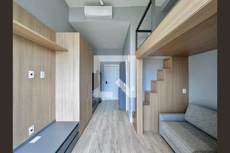 Studio para alugar com 25m², 0 quarto e sem vaga Studio para alugar com 25m², 0 quarto e sem vagaSala
