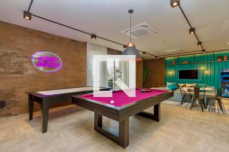 Apartamento para alugar com 69m², 1 quarto e 1 vaga Área comum Salão de Jogos