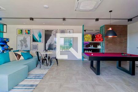 Apartamento para alugar com 69m², 1 quarto e 1 vaga Área comum Salão de Jogos