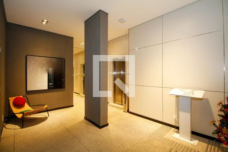 Studio para alugar com 34m², 1 quarto e sem vaga Studio para alugar com 34m², 1 quarto e sem vagaHall Social