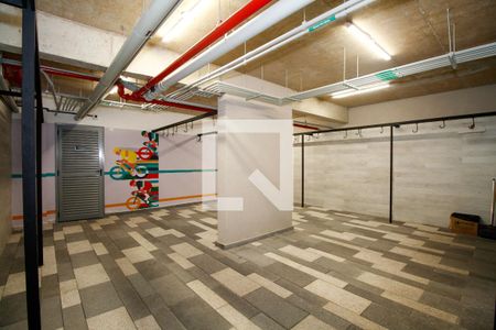 Studio para alugar com 34m², 1 quarto e sem vaga Studio para alugar com 34m², 1 quarto e sem vagaÁrea Comum - Biciclatério