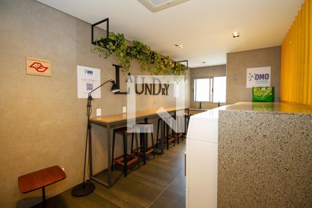 Studio para alugar com 34m², 1 quarto e sem vaga Studio para alugar com 34m², 1 quarto e sem vagaÁrea Comum - Lavanderia