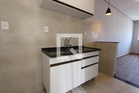 Cozinha de kitnet/studio para alugar com 1 quarto, 27m² em Vila Formosa, São Paulo