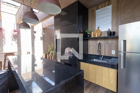 Apartamento para alugar com 35m², 2 quartos e sem vagaÁrea comum - Churrasqueira