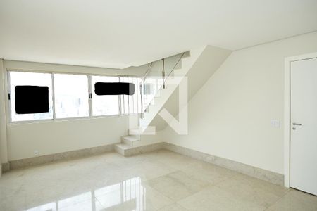 Sala de apartamento à venda com 3 quartos, 220m² em Colégio Batista, Belo Horizonte