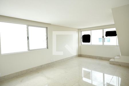 Sala de apartamento à venda com 3 quartos, 220m² em Colégio Batista, Belo Horizonte