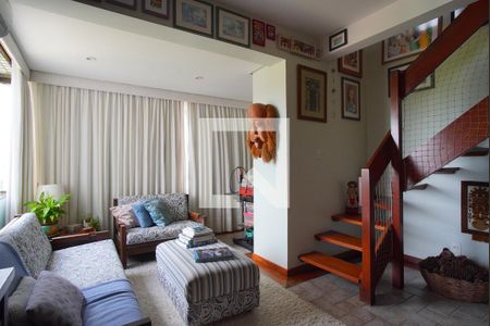 Sala de apartamento à venda com 4 quartos, 208m² em Petrópolis, Porto Alegre