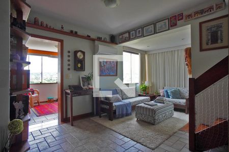 Sala de apartamento à venda com 4 quartos, 208m² em Petrópolis, Porto Alegre