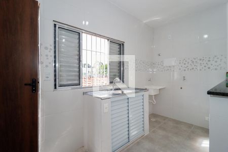 Cozinha de apartamento para alugar com 1 quarto, 35m² em Capão Redondo, São Paulo
