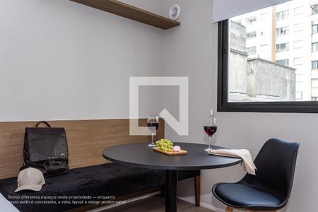 Studio para alugar com 25m², 1 quarto e sem vaga