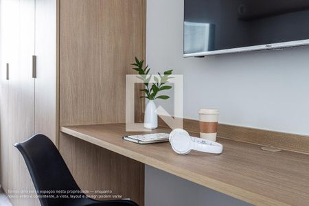 Studio para alugar com 25m², 1 quarto e sem vaga