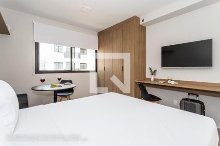 Apartamento para alugar com 25m², 1 quarto e sem vaga