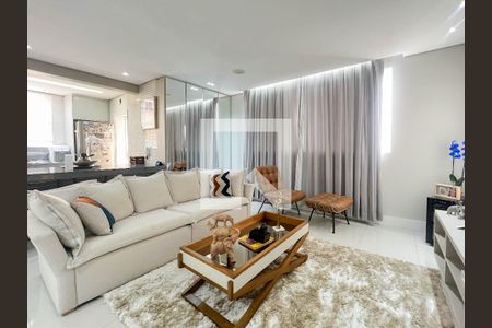 Sala de apartamento à venda com 3 quartos, 151m² em Buritis, Belo Horizonte