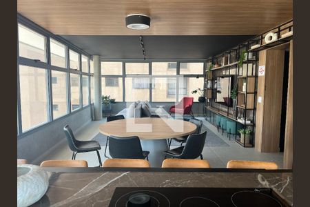 Apartamento para alugar com 25m², 1 quarto e sem vagaÁrea comum - Salão de festas