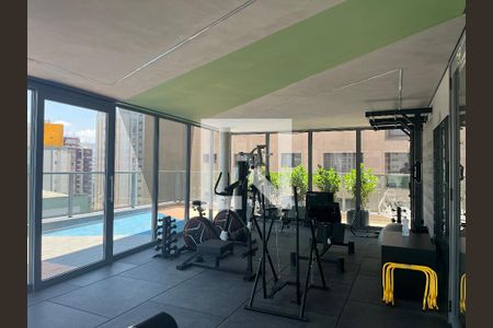 Apartamento para alugar com 25m², 1 quarto e sem vagaAcademia