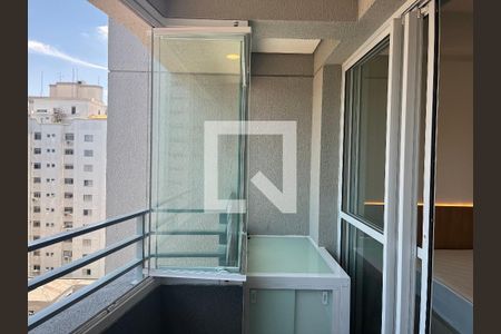 Apartamento para alugar com 25m², 1 quarto e sem vagaVaranda