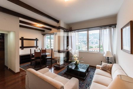 Sala de apartamento à venda com 4 quartos, 120m² em Tijuca, Rio de Janeiro