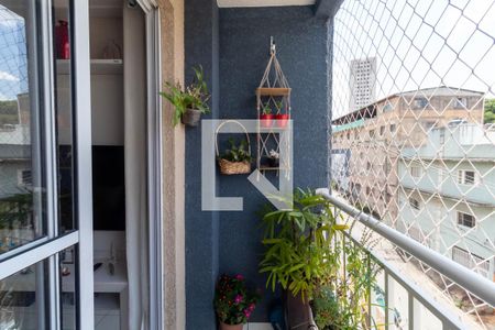 Varanda da Sala de apartamento para alugar com 2 quartos, 52m² em Vila Paranagua, São Paulo